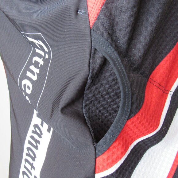 Castelli Black Red 1/2 Zip Cycling Sleeveless Bike Jersey Women's XXlarge - Picture 4 of 11